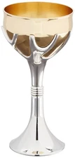 Rite Lite Tree of Life™ Kiddush Cup, Gold/Silver Shabbat Luxury Kiddush Goble...