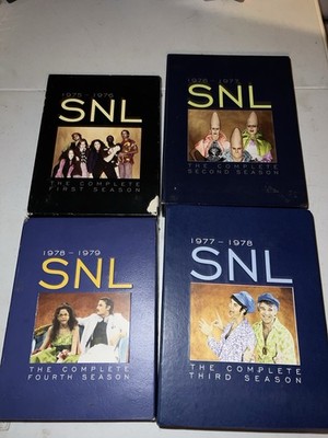 SNL Saturday Night Live: The Complete Seasons 1, 2, 3 & 4 DVD Box Set Comedy TV