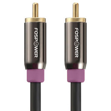 Subwoofer Cable RCA to RCA Audio Stereo Cable 6 Ft Male to Male Dual Shielded