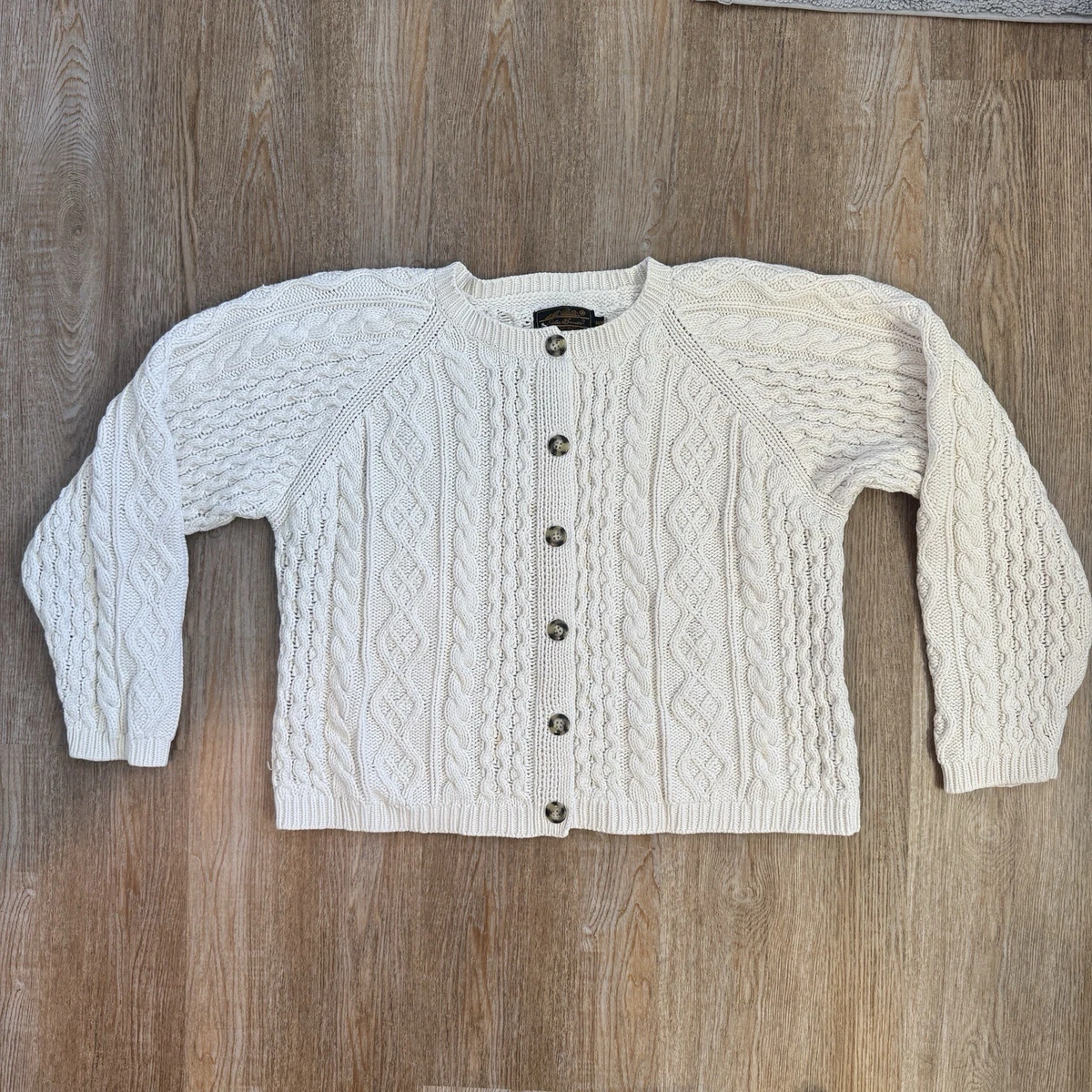 Eddie Bauer Cotton White Sweaters for Women for sale | eBay