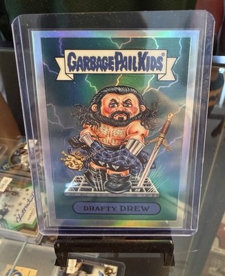 2026 Topps Chrome WWE Garbage Pail Kids #GPK-DM Drafty Drew McIntyre Case Hit