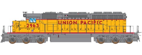 Intermountain ~ Escala N ~ EMD SD40-2 ~ Union Pacific UP #2963 ~ DC ~ 69327-06 | Zustand: New