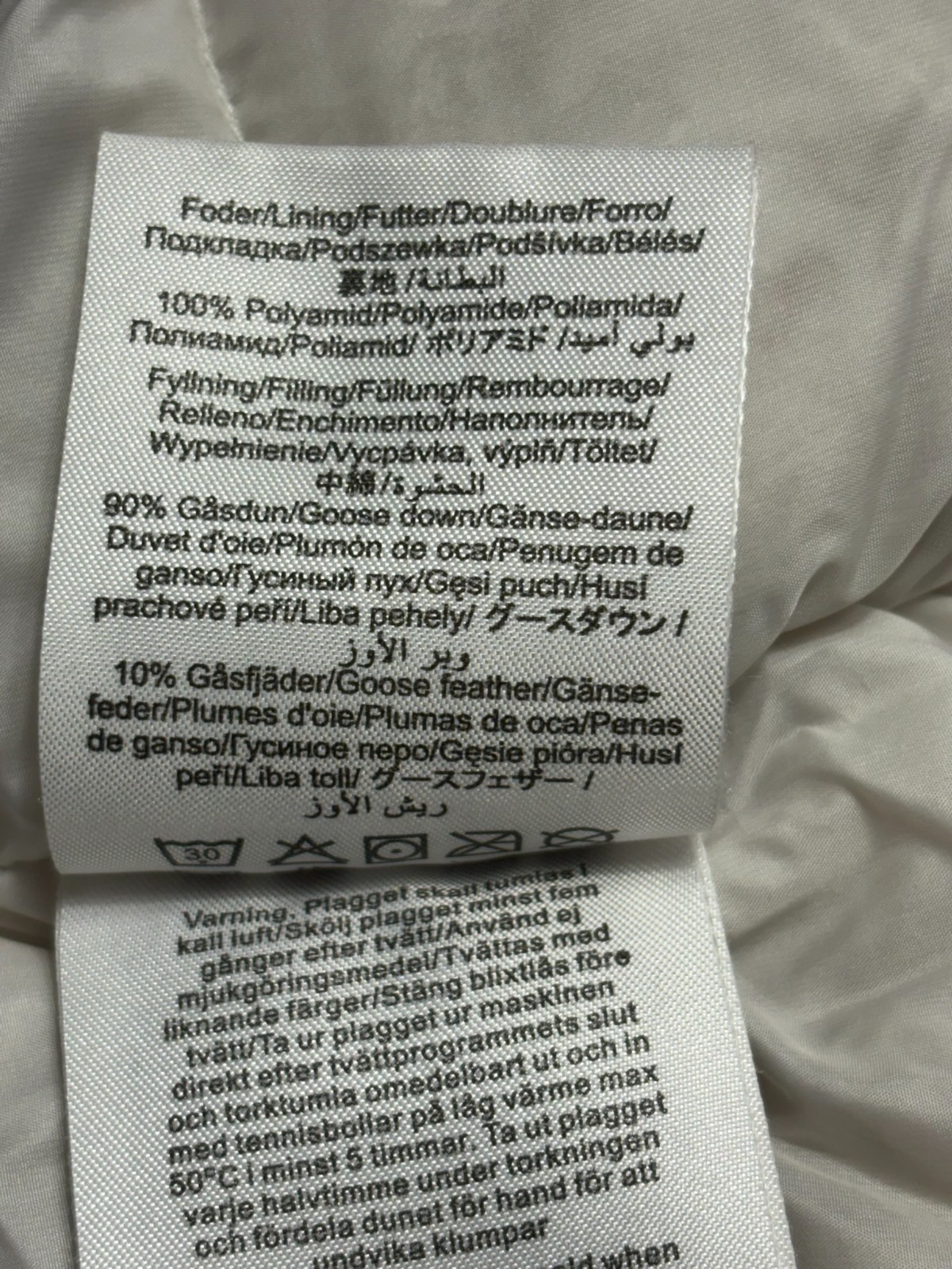 Peak Performance Jacket Goose Down Feathers Women… - image 20