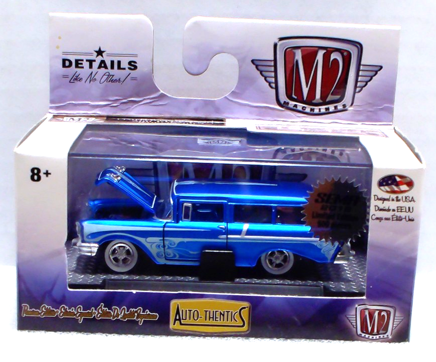 M2 Machines Sema 2016 1957 Chevrolet Handyman Station Wagon 1:64 Diecast 1/500