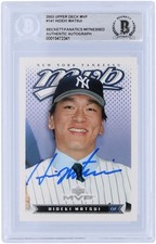 Hideki Matsui Cards, Rookie Cards, Autographed Memorabilia 43