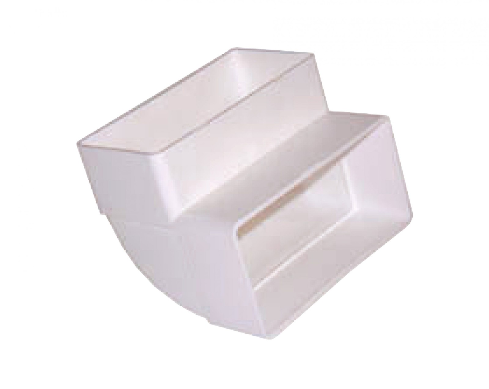 Airvent 100 X 54mm Vertical 90 Degree Elbow Bend for Ventilation