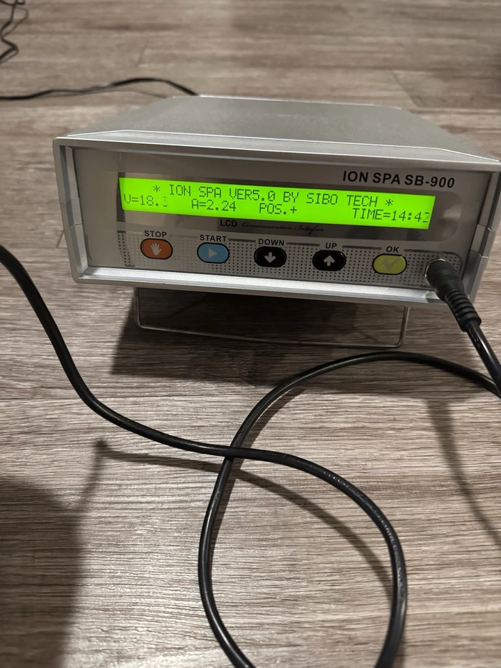 Kit completo de spa para pies de desintoxicación iónica de alta resistencia Ion Spa SB-900 - Excelente estado Foto 2 de 4