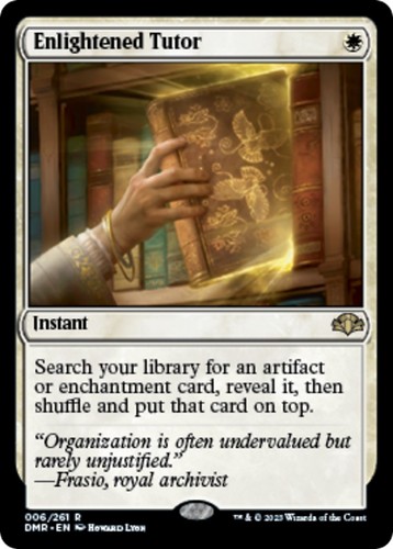 Enlightened Tutor 006/261 Dominaria Remastered