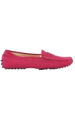 TOD'S PINK SUEDE LOAFERS EU 38 UK 5 US 8