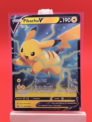 Pikachu V SWSH063 Sword & Shield Ultra Rare Holo Promo Pokemon