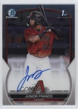 2023 Bowman Chrome Prospect Auto Junior Franco #CPA-JFO Auto 0z8v