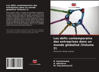 R. Kutateladze (U. A.) | Les DéFis Contemporains Des Entreprises Dans Un...