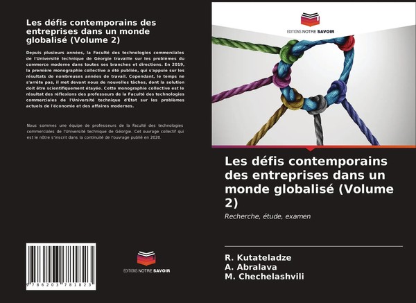 R. Kutateladze (U. A.) | Les DéFis Contemporains Des Entreprises Dans Un...-image