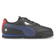Zapatillas deportivas PUMA Bmw M Motorsport Roma Via con cordones jóvenes niños negras, azules, rojas Cas