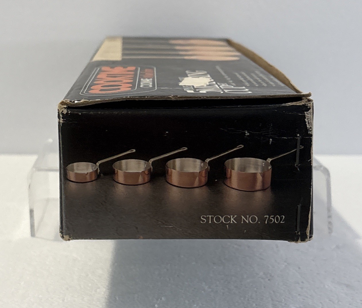 Cooktime Cookware By Ken Carter Vintage Copper Measuring Cups ~ NEW RARE!