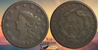 Photo of a 1820-P Large Cent from an eBay sale
