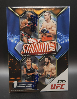 2025 Topps UFC Stadium Club Sealed Blaster Box New Qty Available | eBay 2025 Topps UFC Stadium Club Sealed Blaster Box New Qty Available | eBay