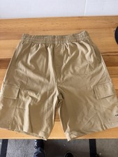 Carhartt Boys' Rugged Flex Ripstop Work Shorts Brown size Lg 14-16