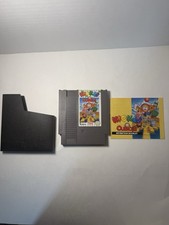 Kickle Cubicle NES Nintendo Game Cartridge + Manual & Sleeve Untested