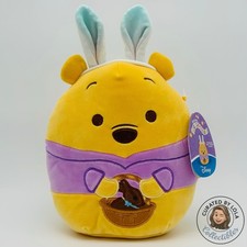 Squishmallows Winnie The Pooh Easter Bunny Ears 10 Plush NWT Disney Jazwares