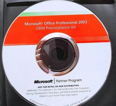 Microsoft Office 2003 Professional for sale | eBay