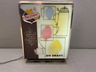 VINTAGE FALSTAFF BEER MULTI COLOR TOASTING MUGS LIGHTED MOTION SIGN LETTER BOARD
