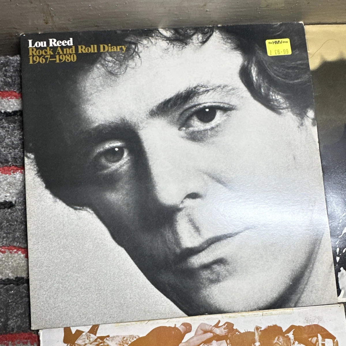 Lou Reed velvet underground vinyl albums vg+