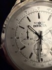 NIB Invicta Speedway Chronograph Silver Dial Men's Watch (Model 25222). — photo 8