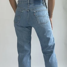 Vintage Levi’s 501s Made in USA Tagged 30x30 actual 28x29.5