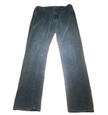 Vintage Rare Levis Jeans 30x32 Black/Green/Gray   Unknown Number Design  