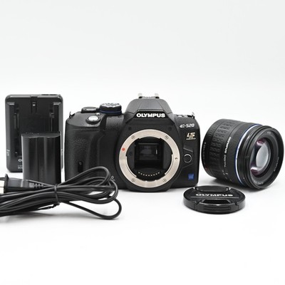 OLYMPUS E-520 Digital SLR Camera 14-42mm F/3.5-5.6 [Top Mint]