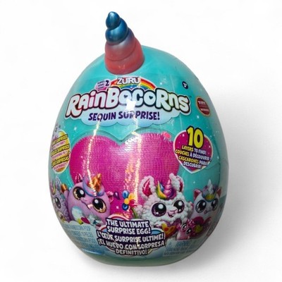 Rainbocorns Series 2 Ultimate Surprise Egg by ZURU   White Unicorn [DAMAGED BOX]