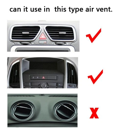 Car Dash Air Vent Universal Cell Mobile Phone Mount Clip Holder + Stylus Pen - Image 4 of 4