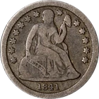 1841-O Seated Liberty Dime