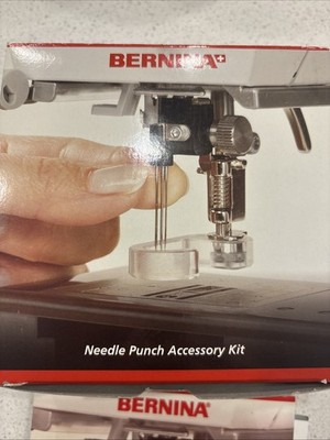 Bernina Needle Punch Accessory Set w Instructions Manual 031571.71.04