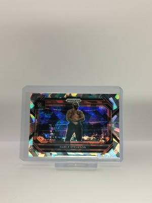 2023 Panini WWE Raw - Gable Steveson #32 - Prizm Cracked Ice