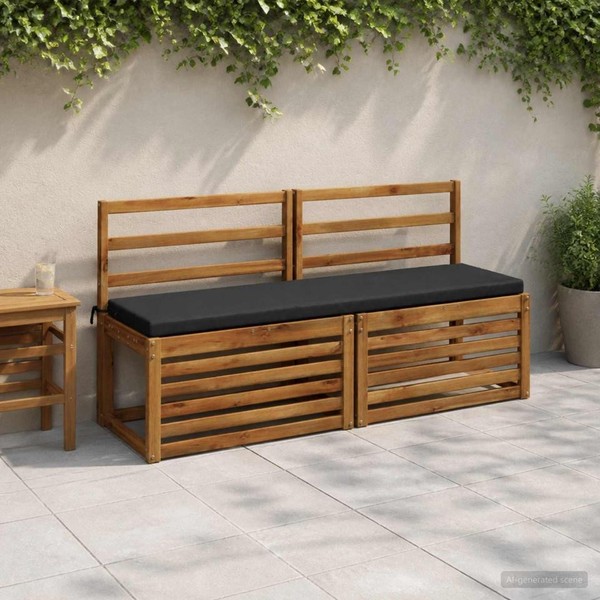 Bankkissen Soest 100 % Polyester Dunkelblau 140 X 40 X 5 Cm-image