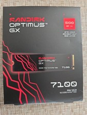 SANDISK OPTIMUS GX 500 GBPCle 4.0 NVMe 7100 SSD / NEW, FREE SHIPP.