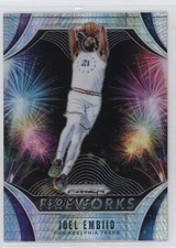 2019-20 Panini Prizm Fireworks Hyper Prizm Joel Embiid #15 4g0