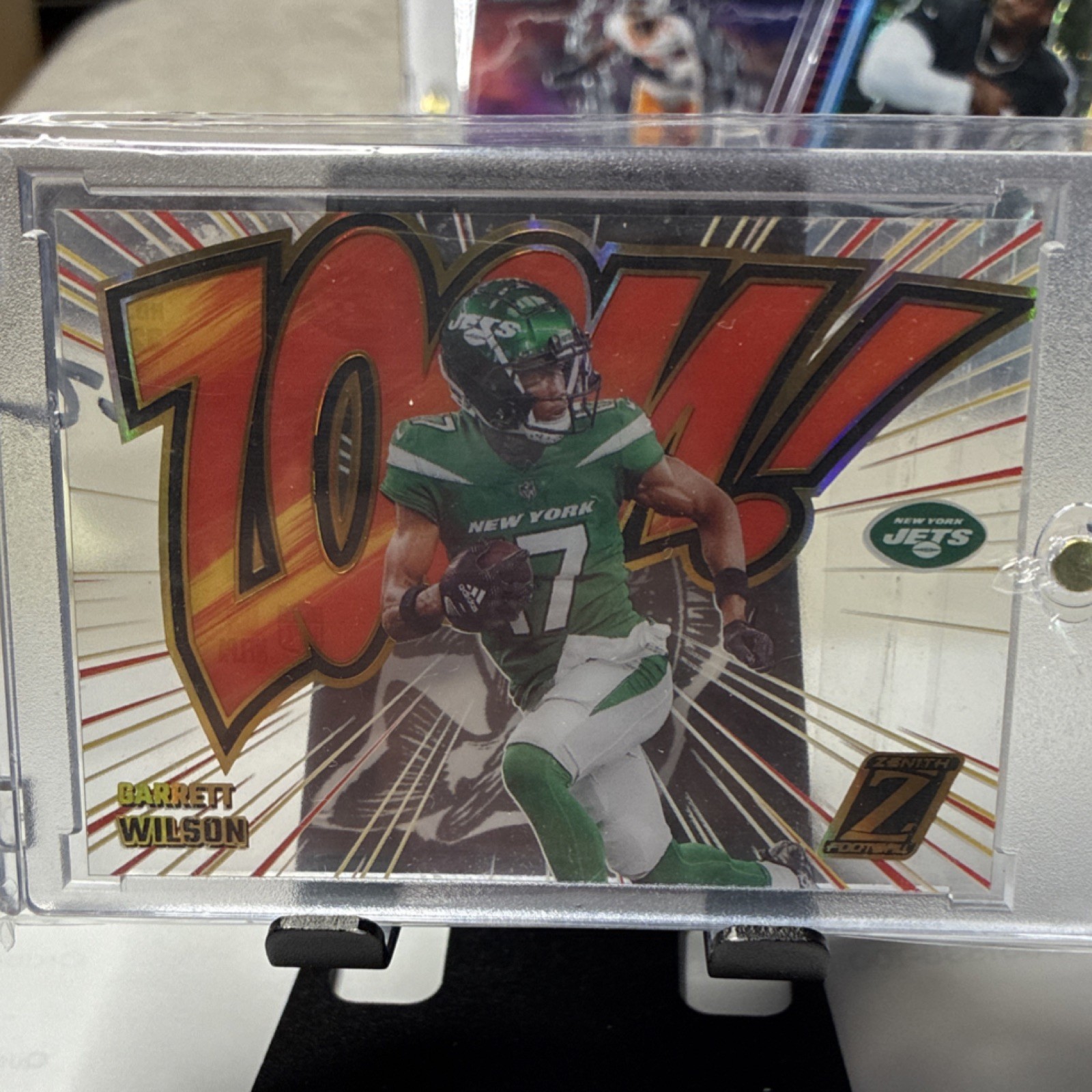 Panini 2023 Zenith Football Garrett Wilson ZOOM! Insert #32 New York Jets
