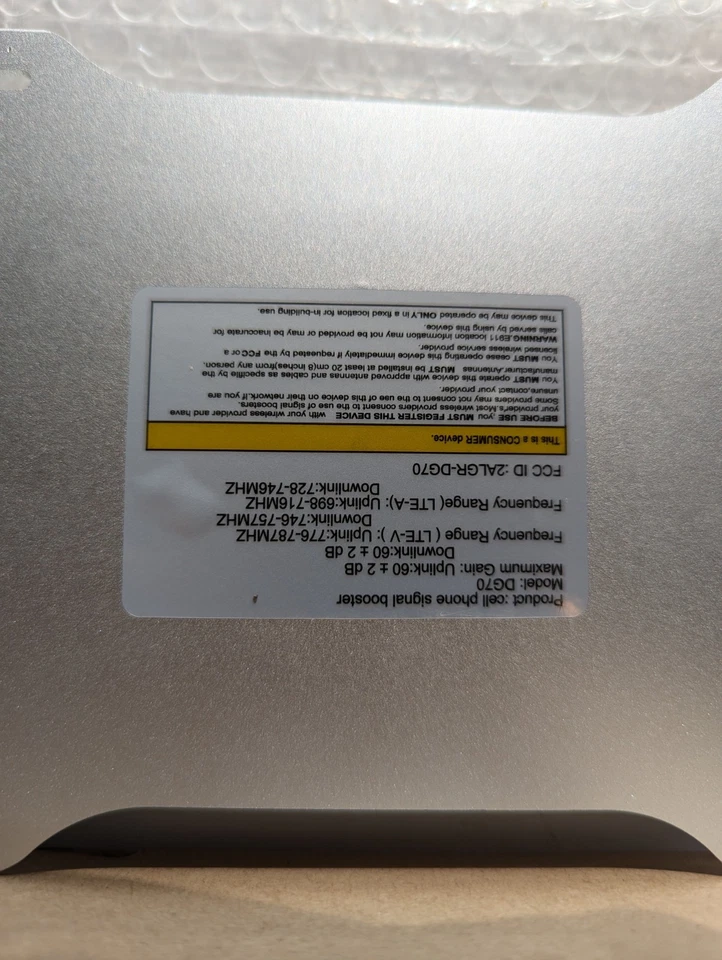 Amplificador de señal celular Verizon Foto 2 de 4