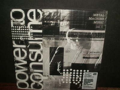 Various   Metal Machine Music: Power To Consume [Vol.1] 2LP New SEALED rsd vinyl