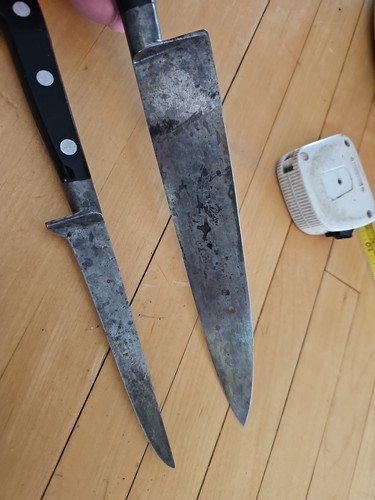 Coltello da chef Sabatier 4 stelle elefante lama Francia vintage leggi - Foto 20 di 20