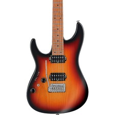 Ibanez AZ2402L AZ Prestige Left-Handed Electric Guitar Tri Fade Burst Flat