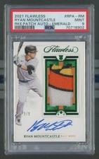 2021 Flawless Ryan Mountcastle Rookie Patch Auto Emerald /5 #RPA-RM