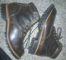 Chippewa LLBean Katahdin Iron Works Waterproof Leather Boots Men’s 13 USA VTg