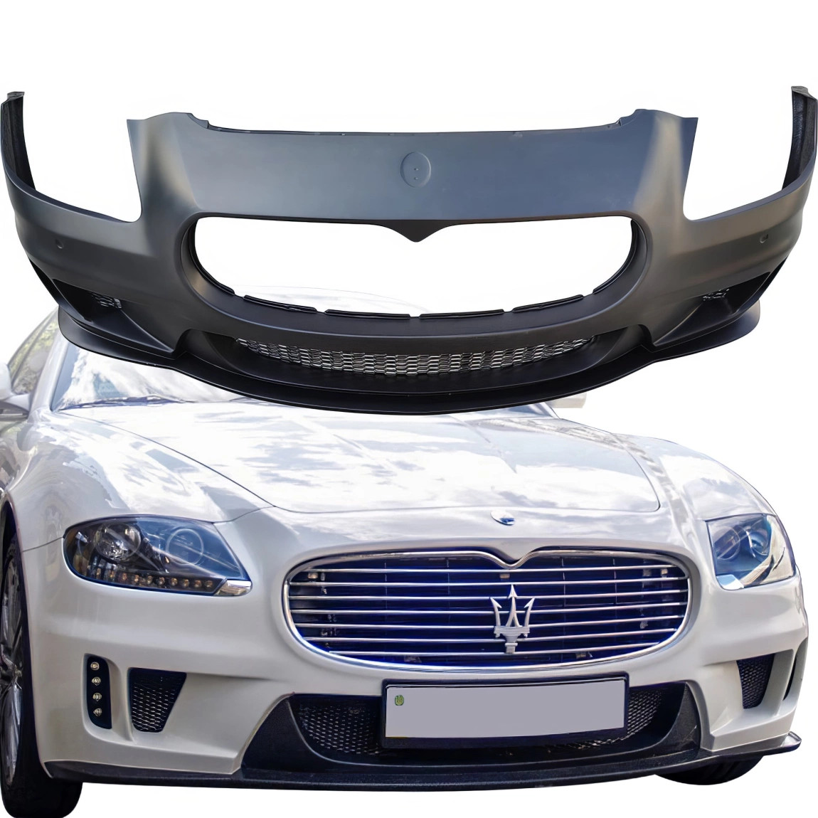 VSaero FRP WAL Front Bumper for Quattroporte Maserati 09-12 vsaeropart_109092