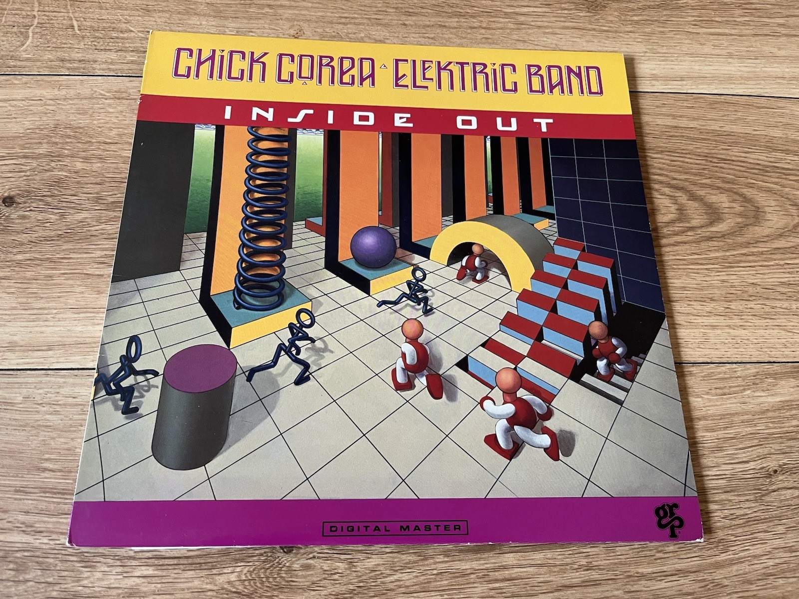 Chick Corea Electric Band ‘ Inside Out’ Vinyl Album. Exc. GRP
