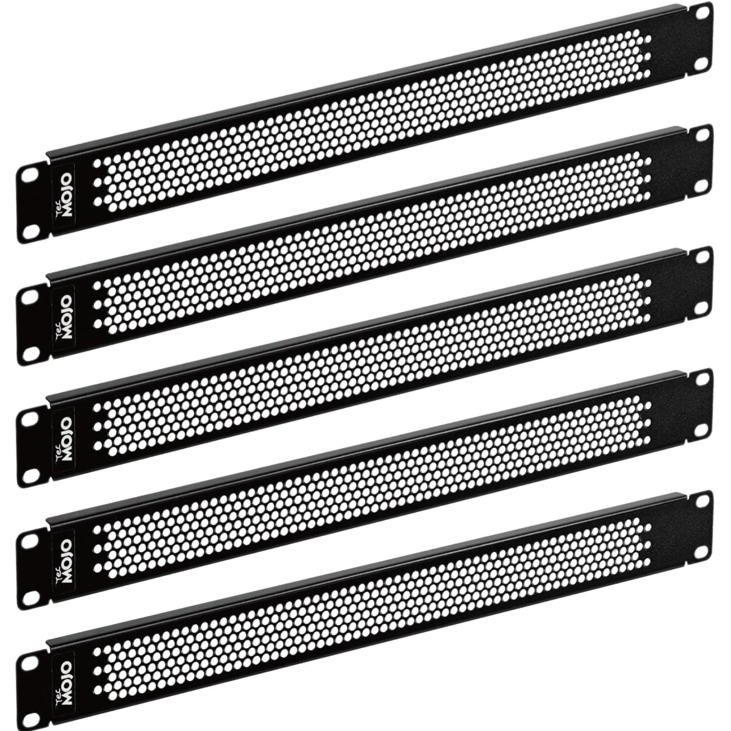 Panneau vierge 1U rack serveur noir anti poussière pour surchauffe armoire lot de 5