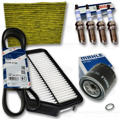 Inspektionskit Filter Satz Paket XXL (AB) KIA SPORTAGE ( IX35 ) 2,0 MPi  163PS